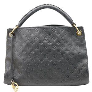 Louis Vuitton  Artsy MM Monogram Empreinte Leather Hobo Bag Black